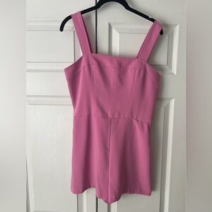 Amanda Uprichard Pink Romper